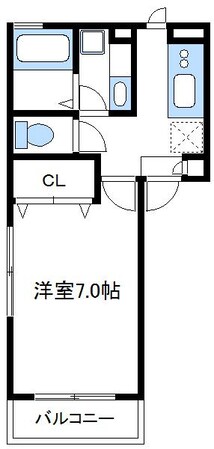 ルピナスシャトーの物件間取画像